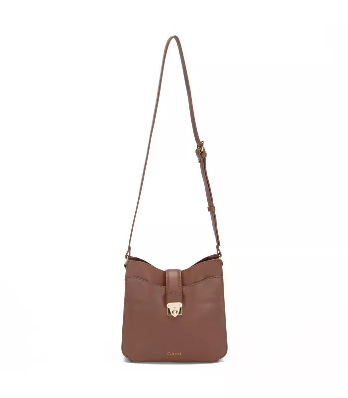 Cartera Bandolera Grande Chocolate