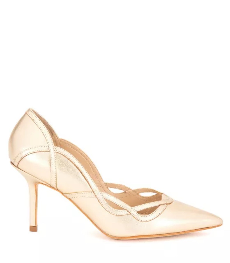 Zapato Monica Dorado