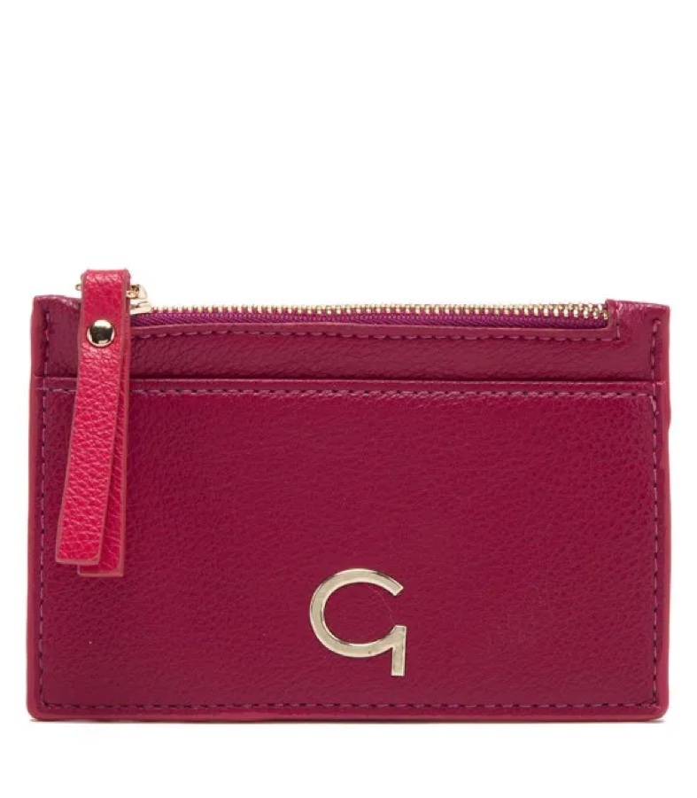 Billetera Tarjetero Fucsia