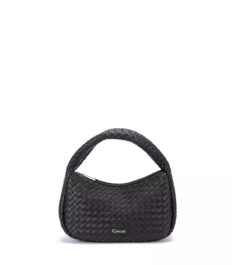 Cartera Oval Negro