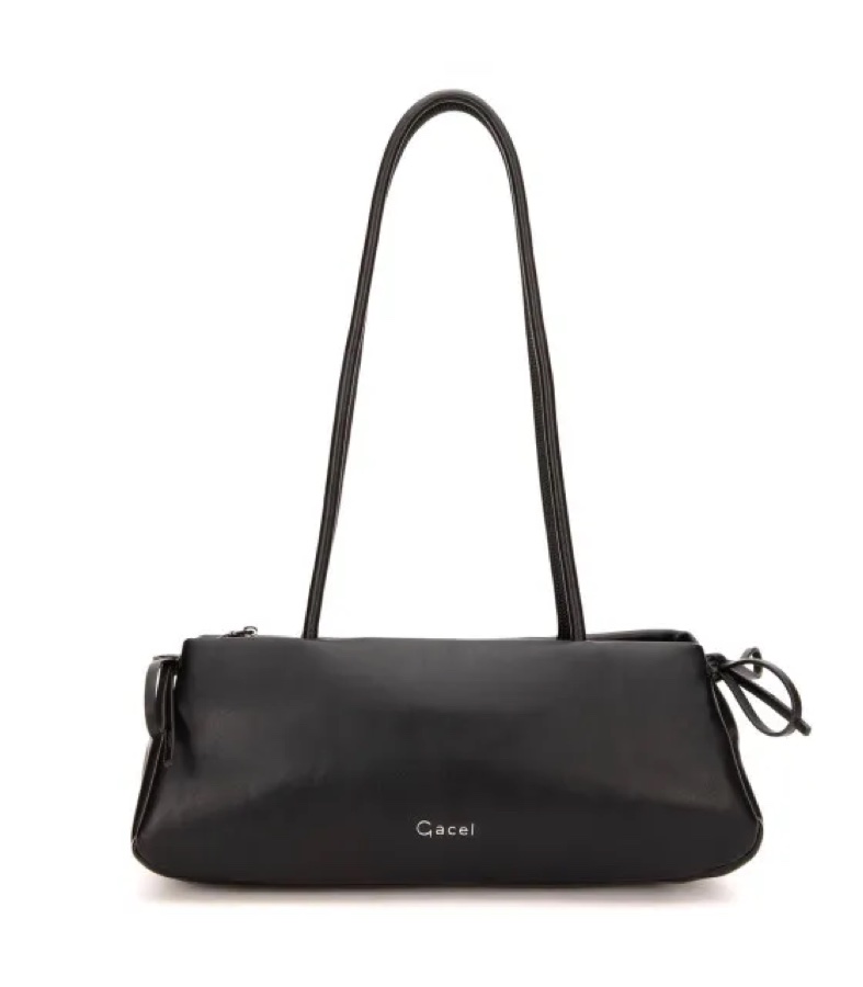 Cartera Dos Asas Mediana Negro